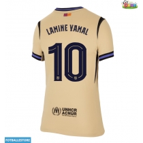 Barcelona Lamine Yamal #10 Bortedrakt Dame 2025-26 Kortermet